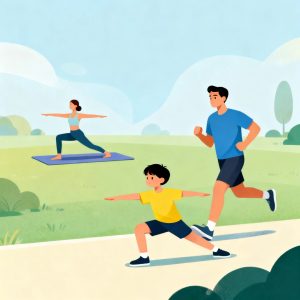 Korzyści z regularnego treningu dla całej rodziny